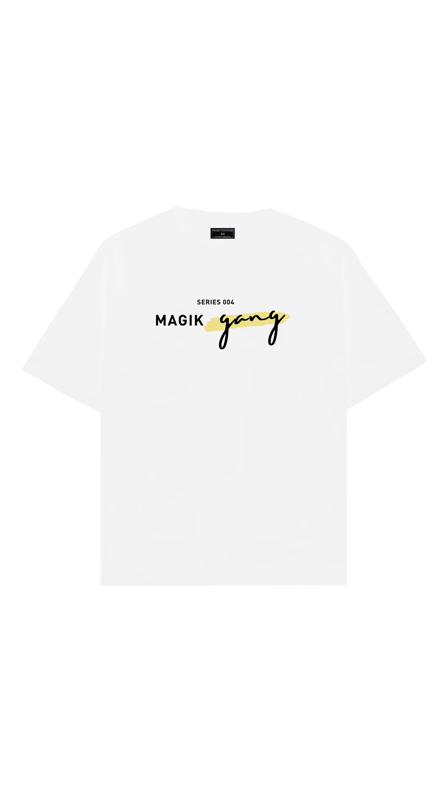 Camiseta Magik Gang Oversize Blanca