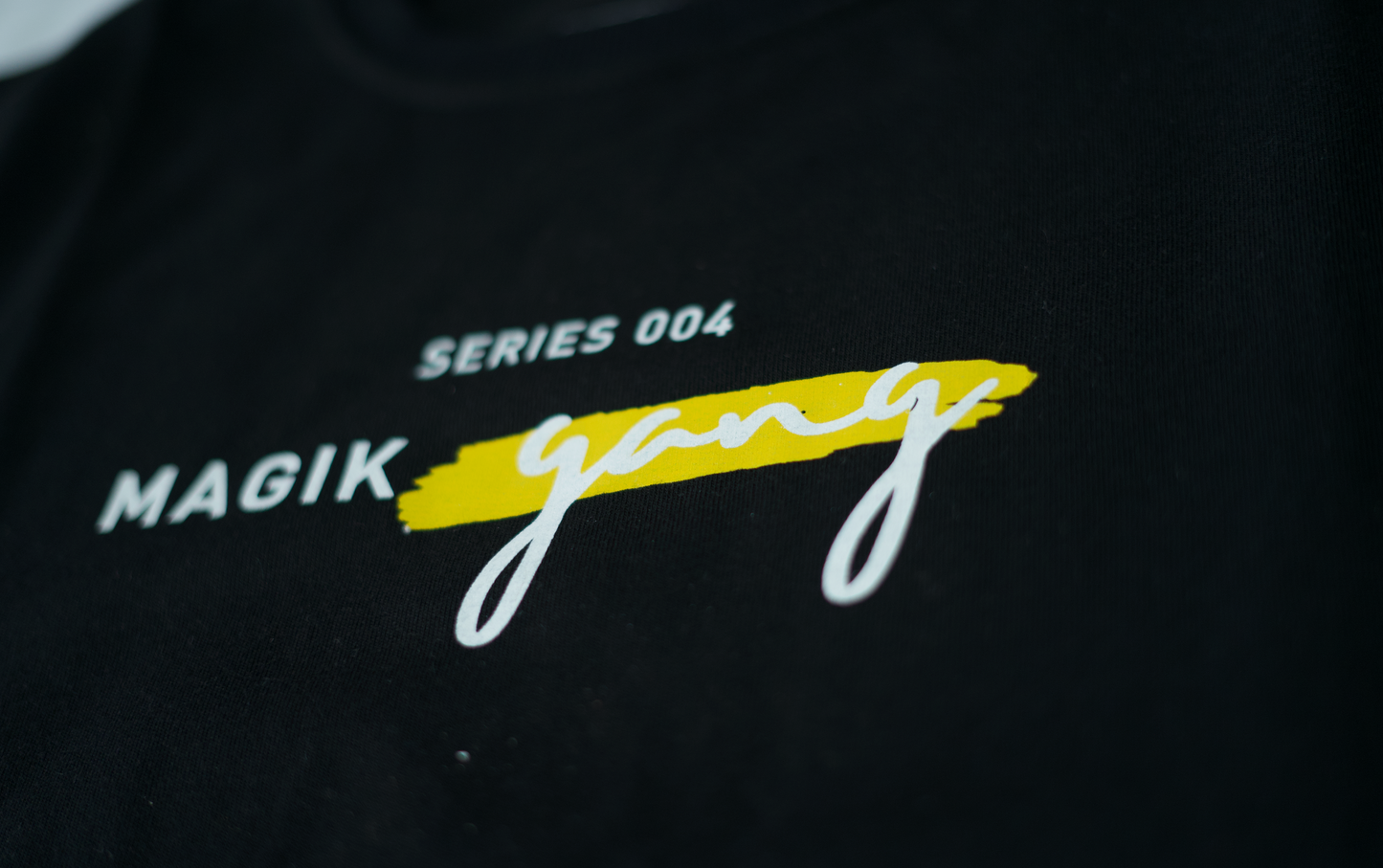 Camiseta Magik Gang Oversize Negra